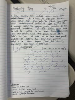 Using Peel for crow country and building strong paragraphs