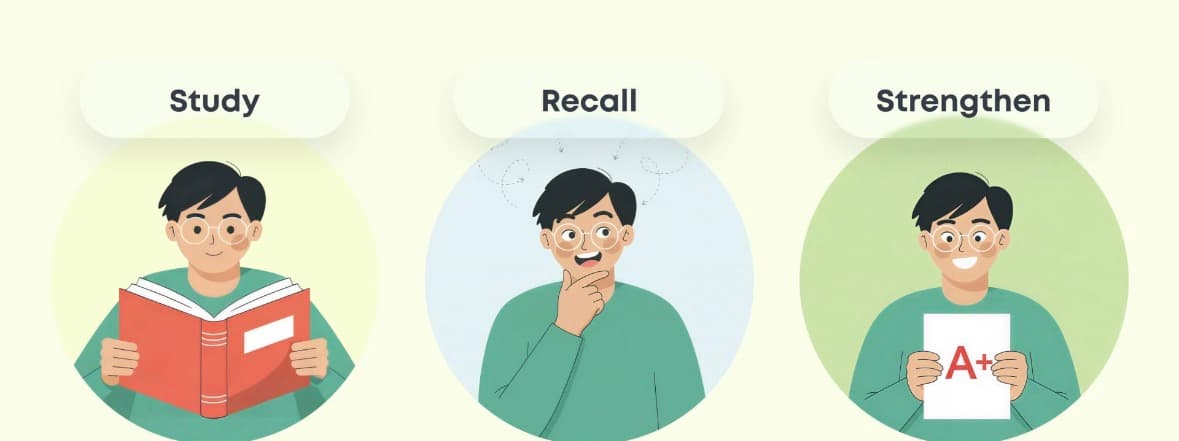 Encouraging active recall