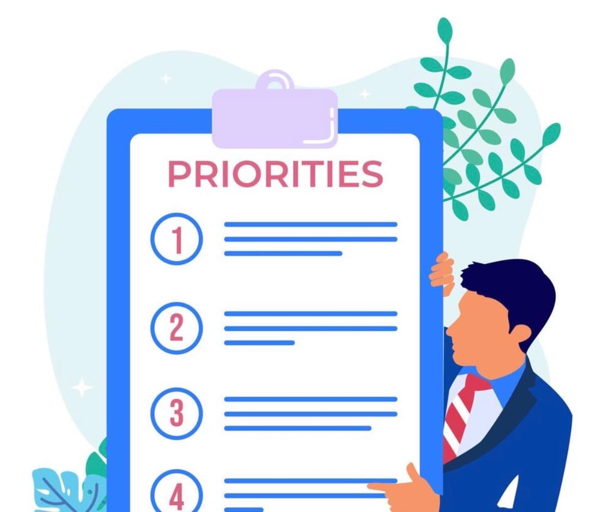 Teaching high school students to prioritise their work