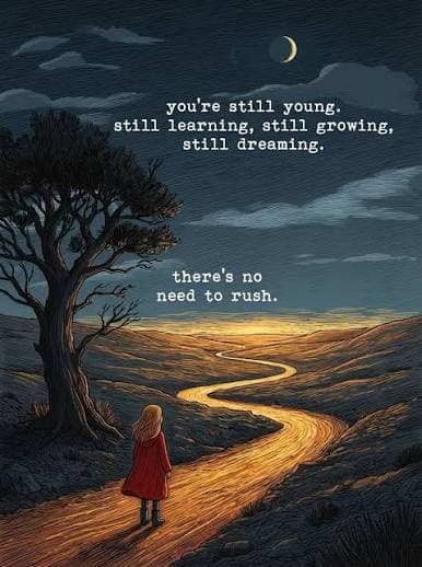 There's No Rush to Get There