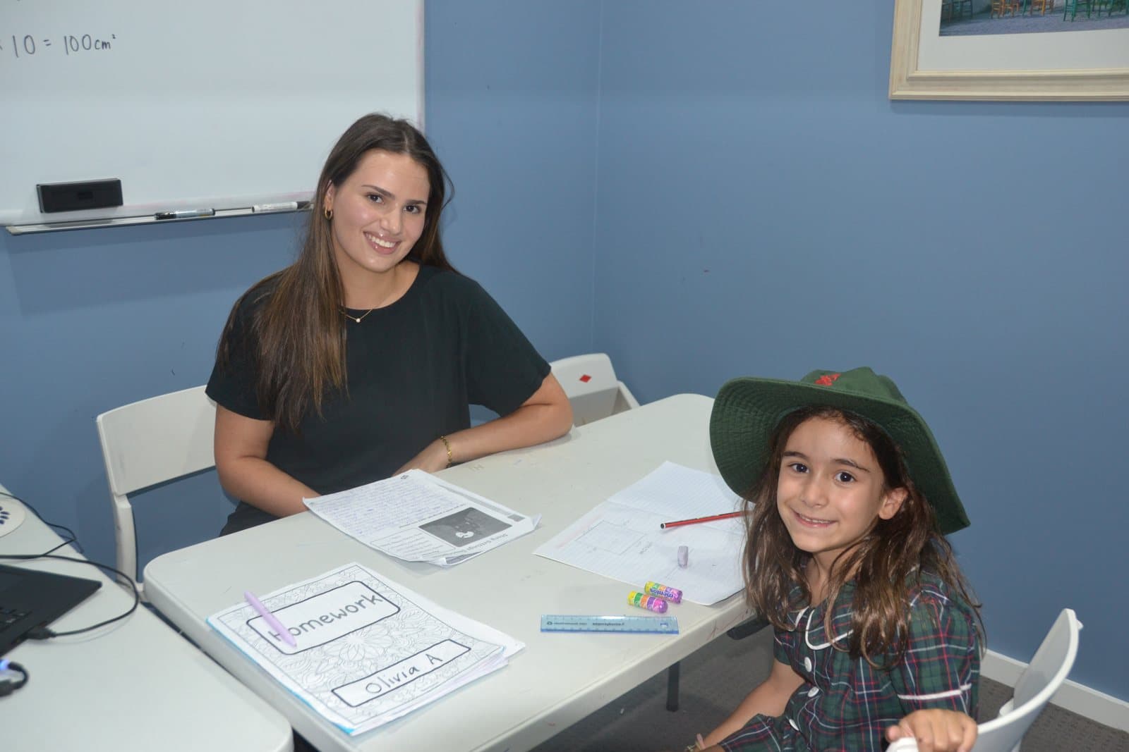 Tutors and Year 1 students at a First Education centre