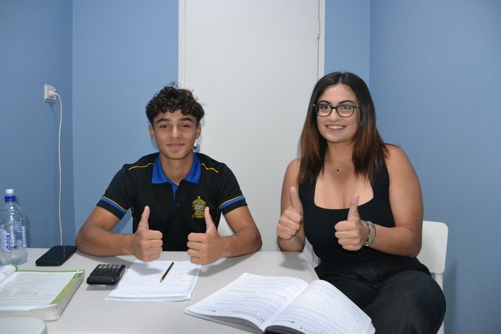 Tutors and Year 11 students at a First Education centre