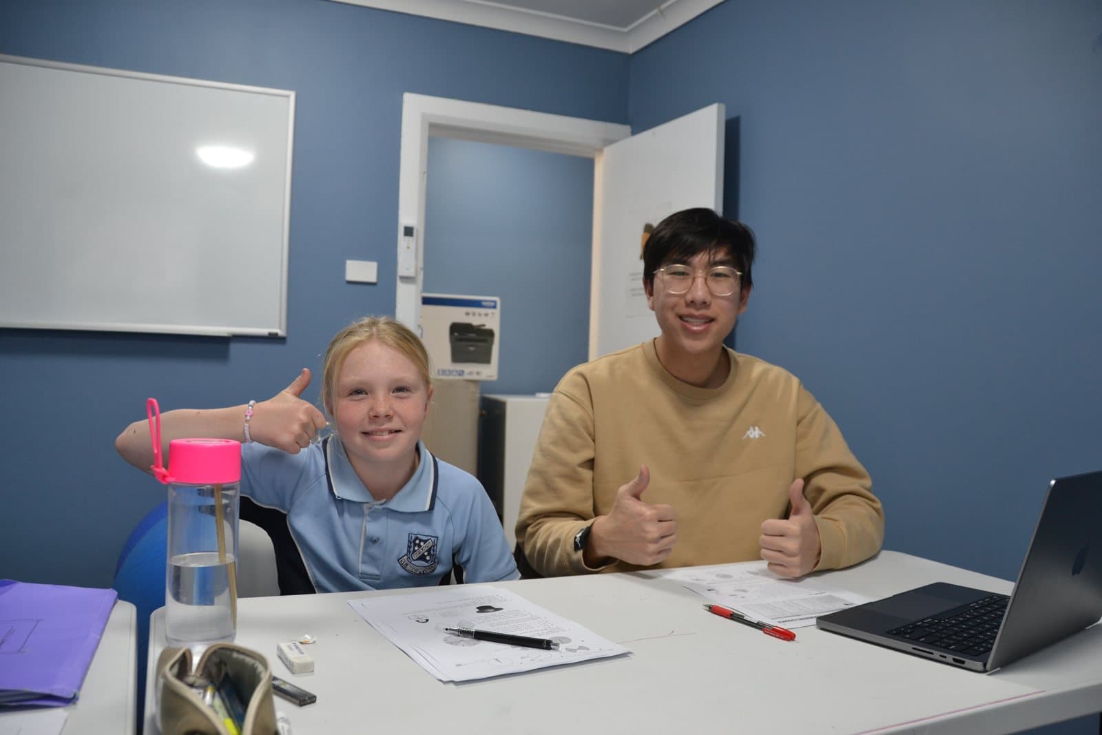 Tutors and Year 4 students at a First Education centre