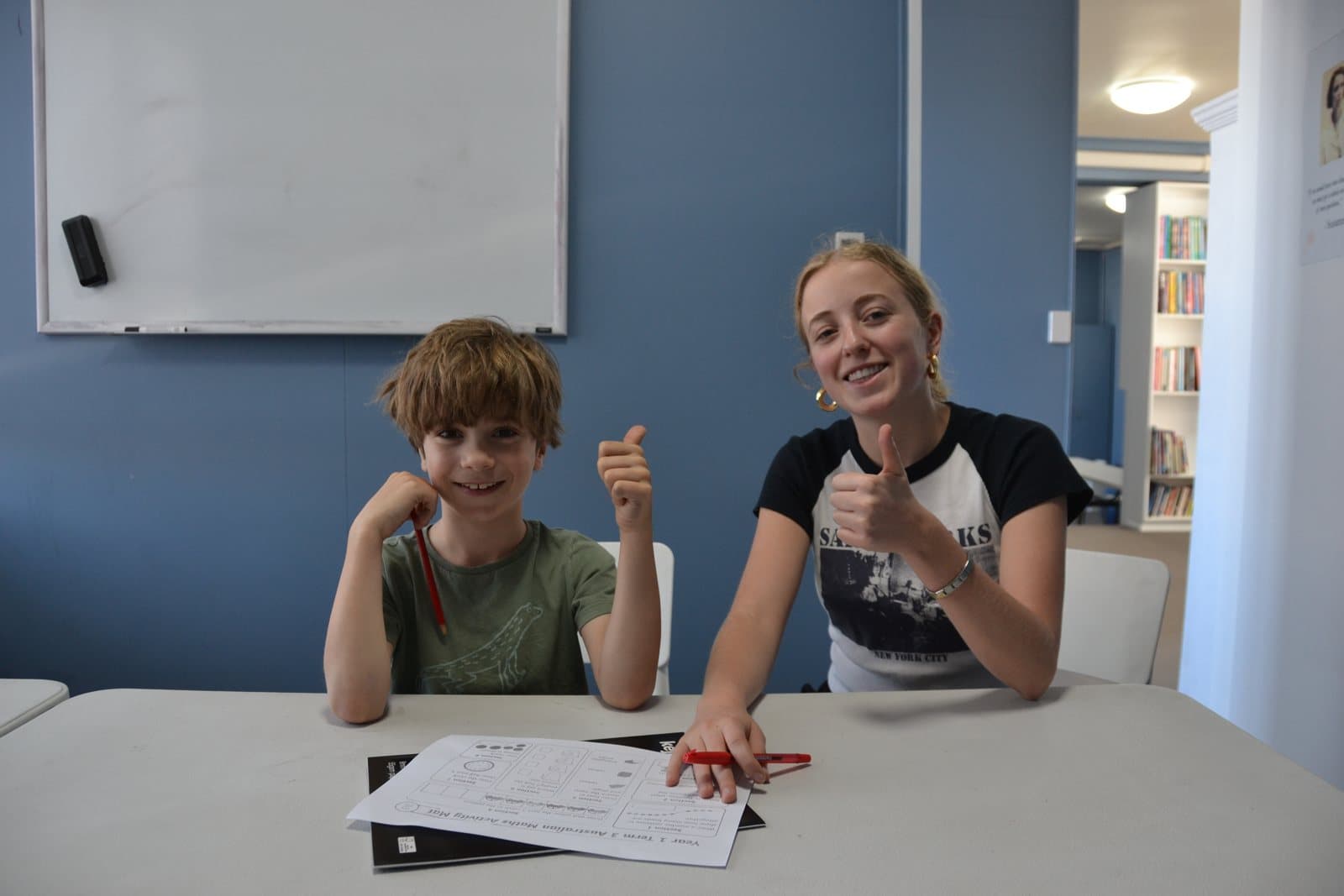 Tutors and Year 6 students at a First Education centre