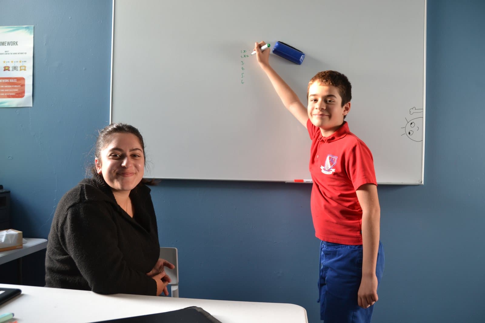 Tutors and Year 6 students at a First Education centre