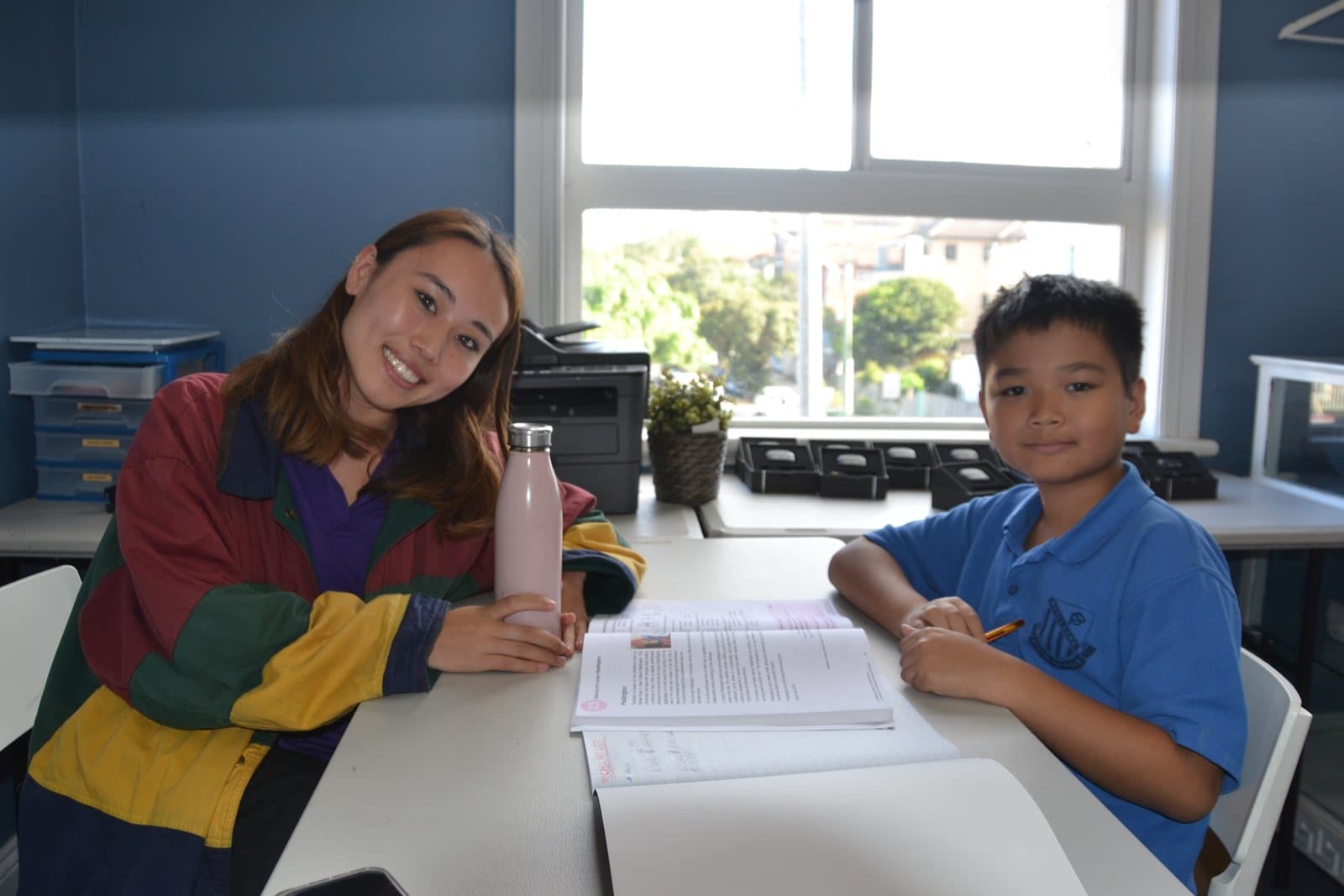 Tutors and Year 6 students at a First Education centre