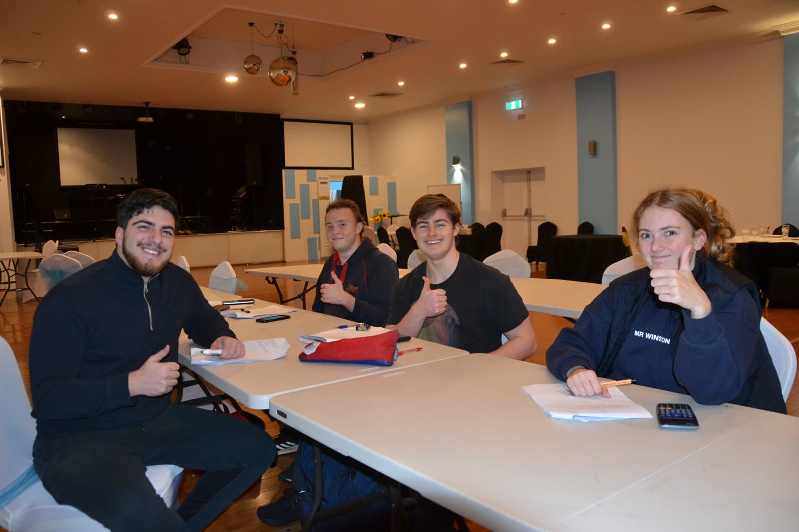 Tutors and HSC students at a First Education centre