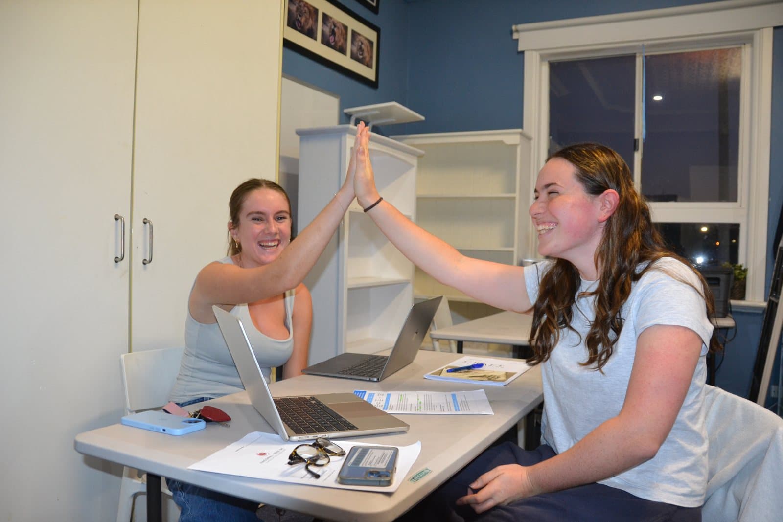 Tutors and Year 12 students at a First Education centre