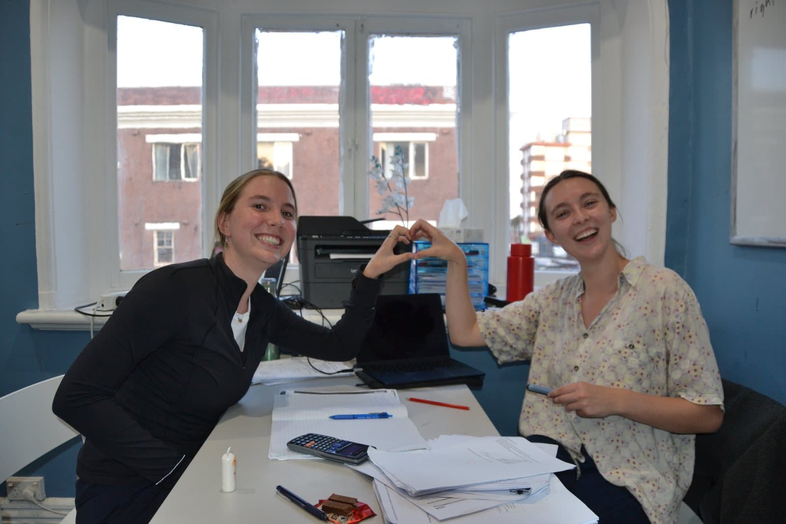 Tutors and Year 12 students at a First Education centre