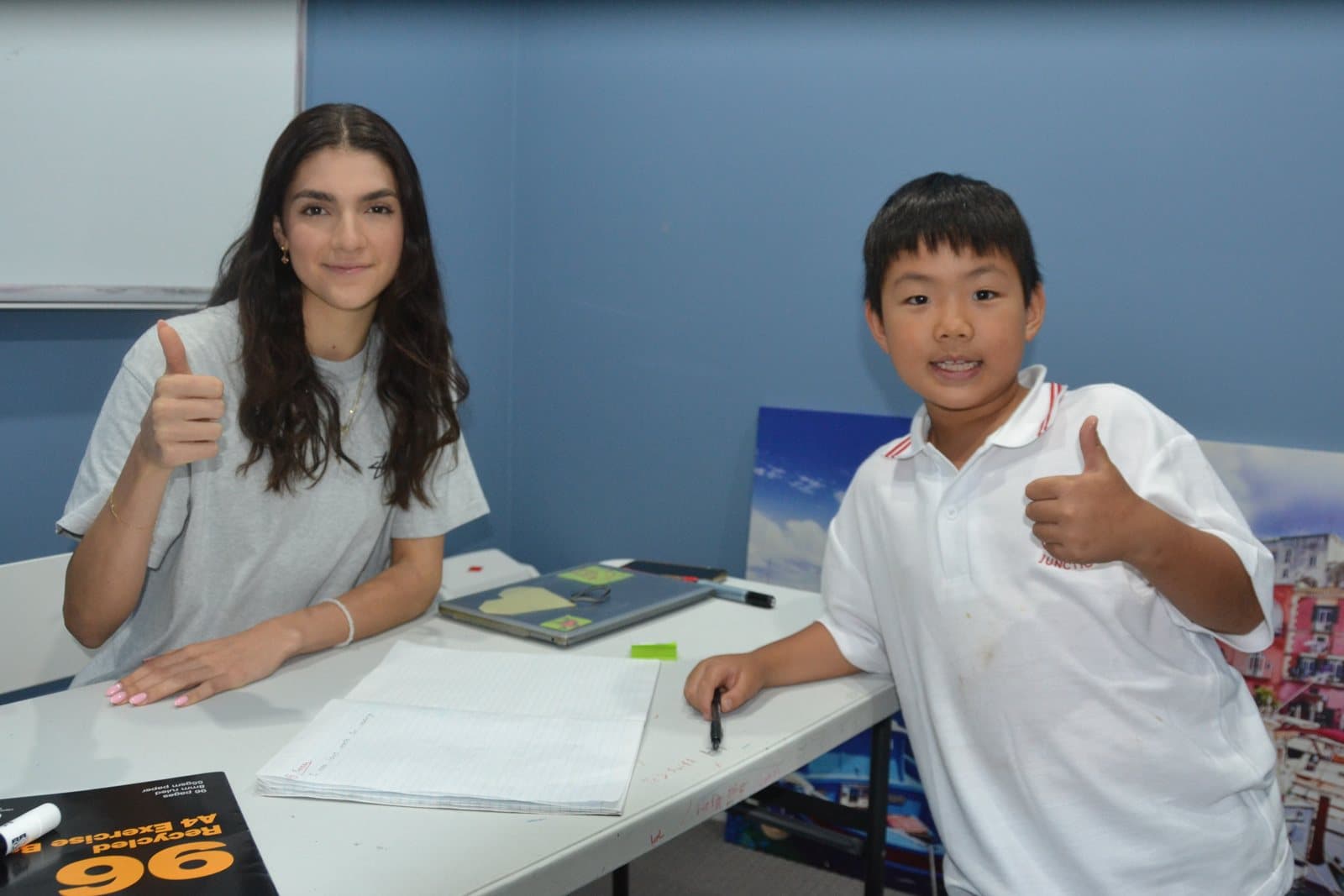 Tutors and Year 3 students at a First Education centre
