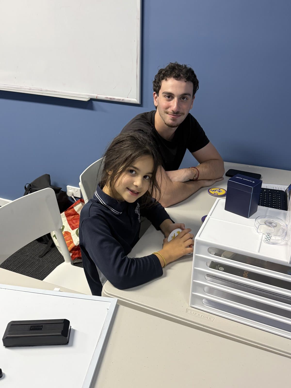Tutors and Year 3 students at a First Education centre