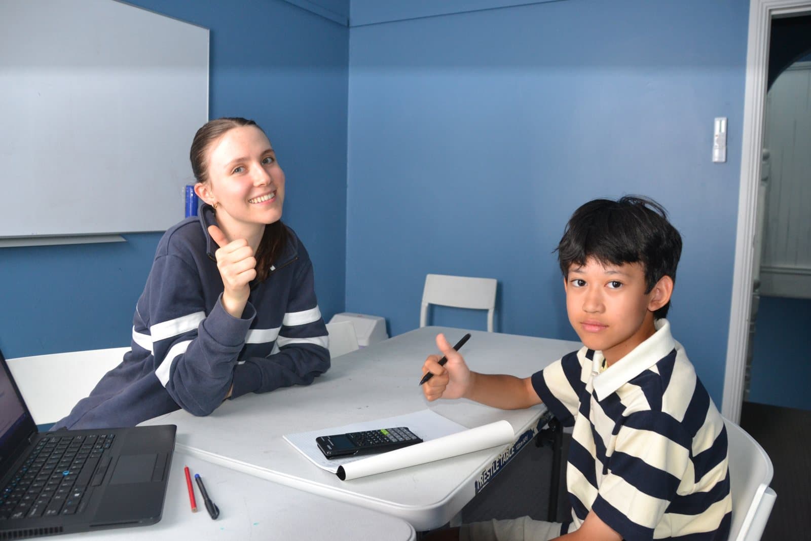 Tutors and Year 5 students at a First Education centre