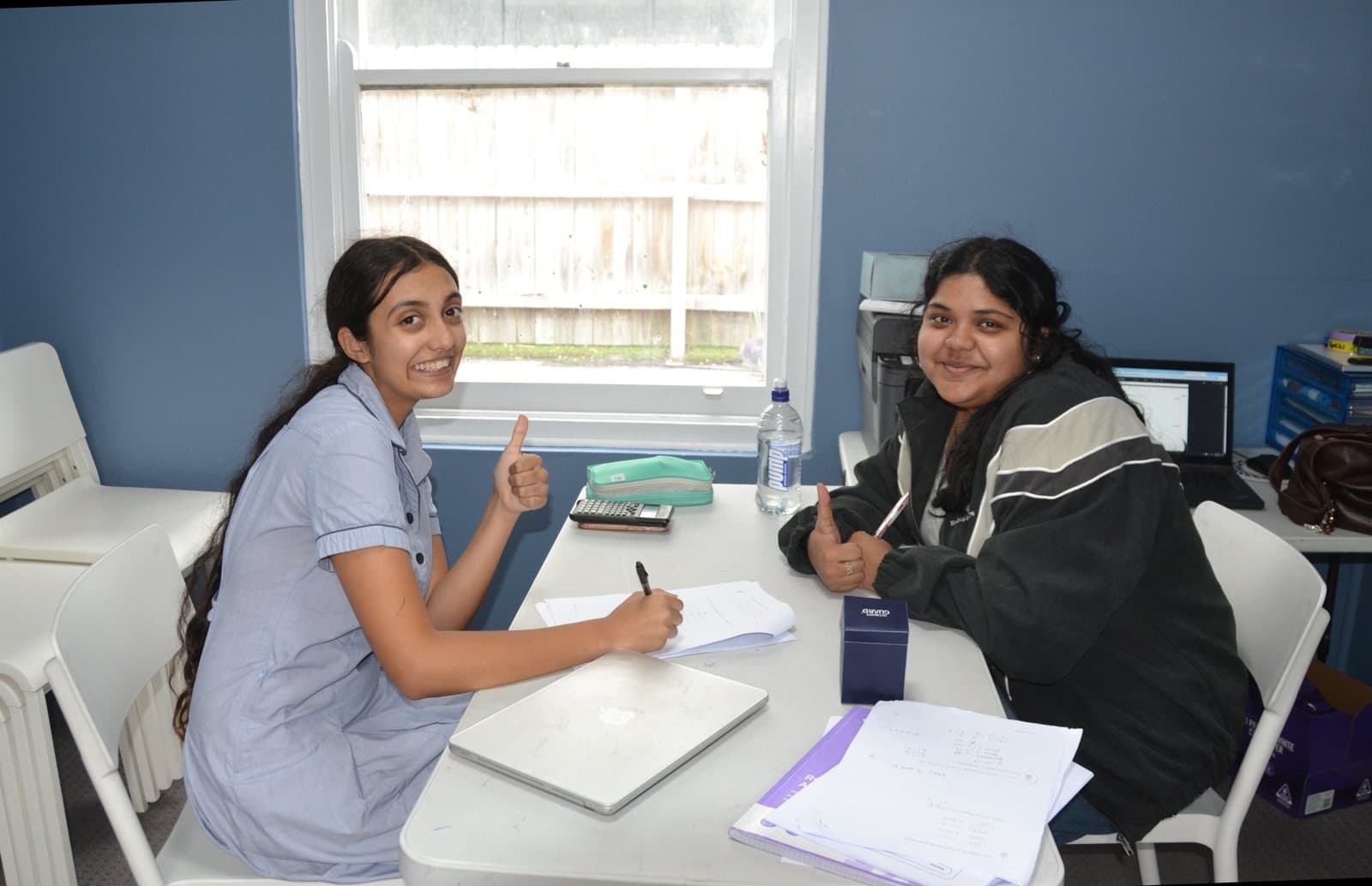 Tutors and Year 8 students at a First Education centre